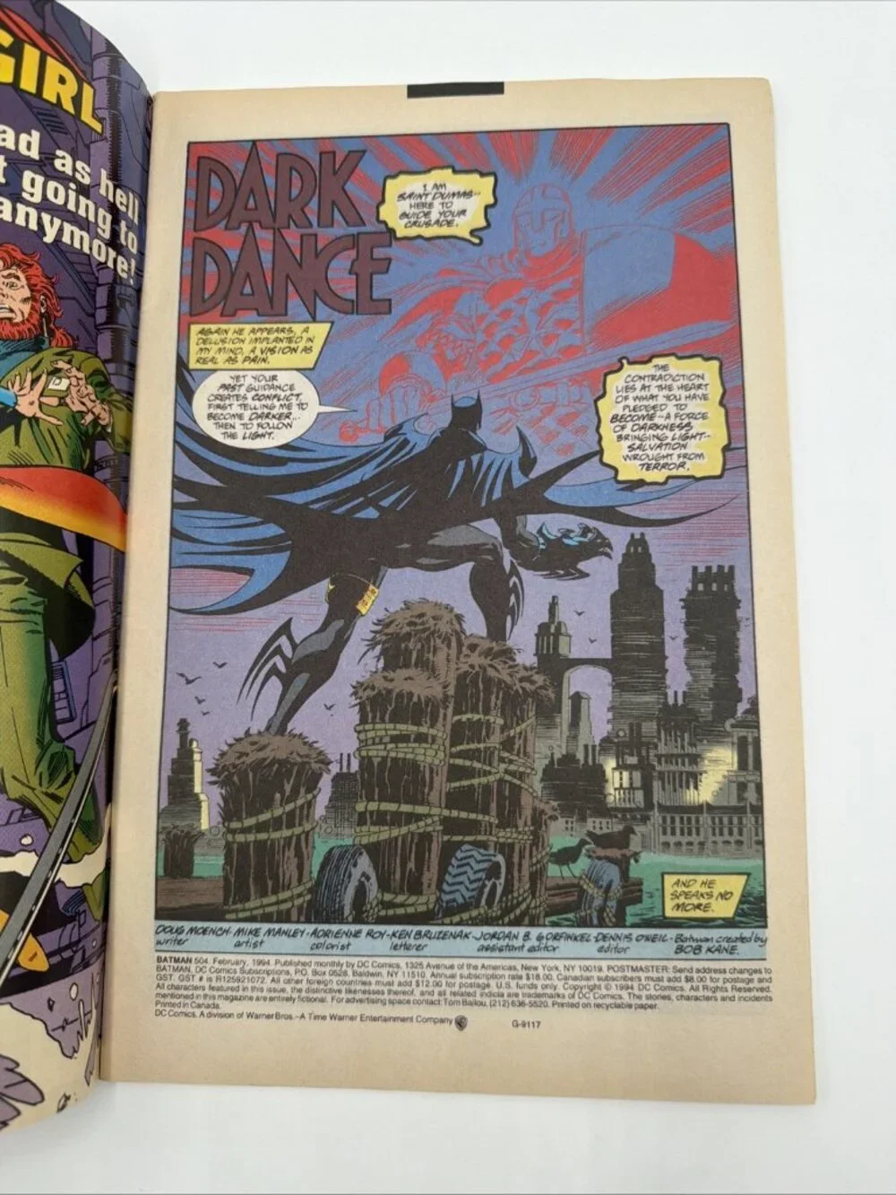 DC Comics batman #504